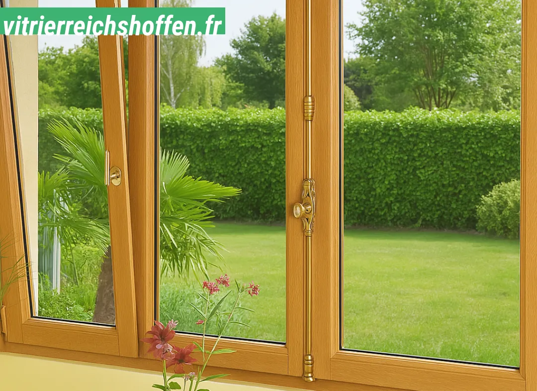 Installation de fenêtre en bois sur mesure Reichshoffen