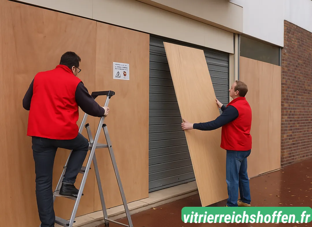 Mise en sécurité fermeture provisoire Reichshoffen